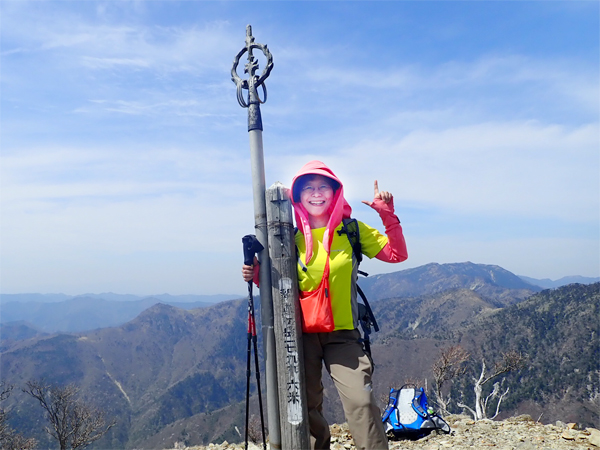 奈良県釈迦ケ岳に登山が翌日の施術に生かされたお話